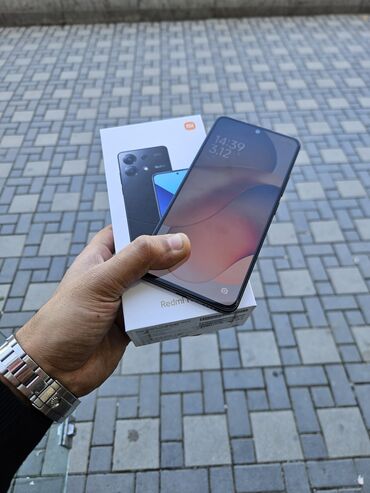 Xiaomi: Xiaomi Redmi Note 13, 256 GB, rəng - Qara, 
 Barmaq izi, Face ID