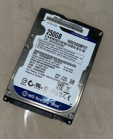 Sərt disklər (HDD): Sərt disk (HDD) Western Digital (WD), 256 GB, 2.5"