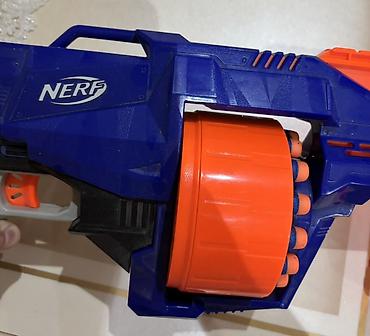 Игрушечные пистолеты: Nerf N-Strike Elite SurgeFire köpük ox atan blaster - Model: Nerf at lalafo.az — 3 Игрушечные пистолеты: Nerf N-Strike Elite SurgeFire köpük ox atan blaster - Model: Nerf — 3