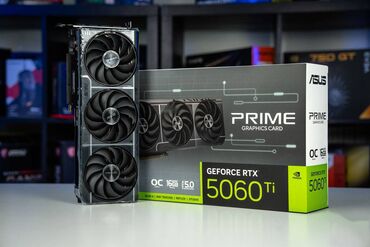 Оперативная память (RAM): Видеокарта Asus GeForce RTX 5060 Ti, 8 ГБ, Новый