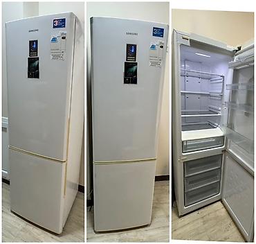 radio satışı: İşlənmiş 2 qapılı Samsung Soyuducu Satılır, rəng - Ağ, Təkərli — 1
