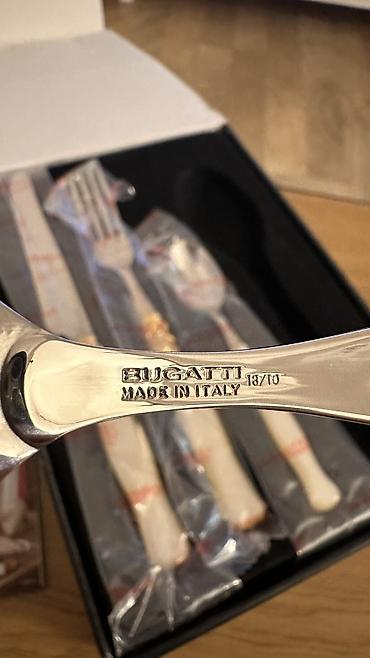 baltalar: Bugatti “Le Posate” dəstləri – İtaliya istehsalı masa bıçaq-qaşıq — 3