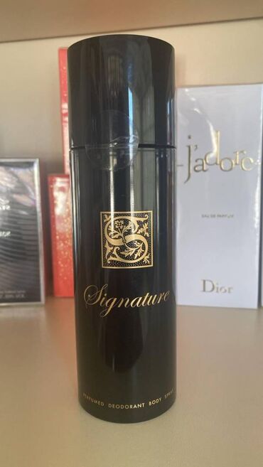 qarin ve bel piylerini eritmek: Dezodorant Signature Black For Men 200 ml təsviri Signature Black For