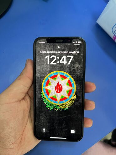 11pro makx ışlenmş: IPhone 12, 64 GB, Sierra Blue, Face ID, Simsiz şarj