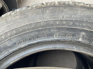 Шиналар жана дисктер: Зимние шины 215/60 R16, индекс нагрузки/скорости 99H, усиленные (XL) — 2