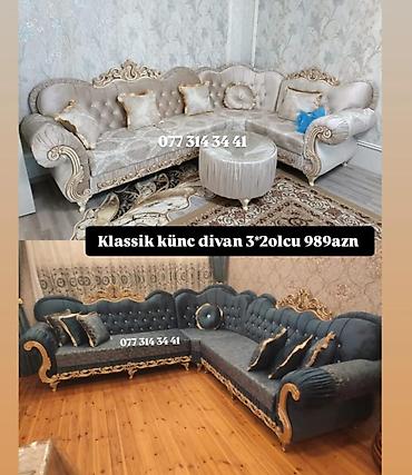 Masa və oturacaq dəstləri: Masa və 6 stul dəsti – Xmd • Komplekt: 1 yemək masası + 6 ədəd stul — 150