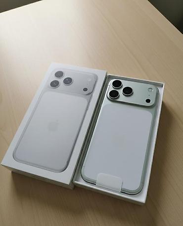 15 pro max 256 ikinci el: IPhone 17 Pro Max, 256 GB, Matte Silver, Zəmanət, Kredit, Barmaq izi — 1