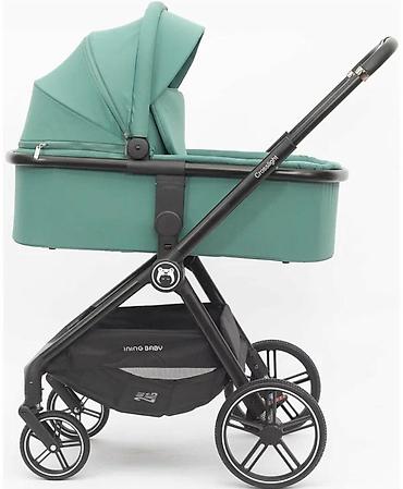 отдам коляски б у: Продаётся детская коляска Ining Baby. Коляска в отличном состоянии — 4