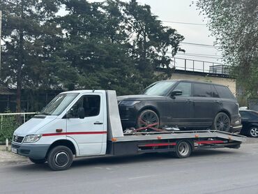 Услуги эвакуатора: Эвакуатор/перевозка авто на платформе - Бортовой эвакуатор Mercedes — 33