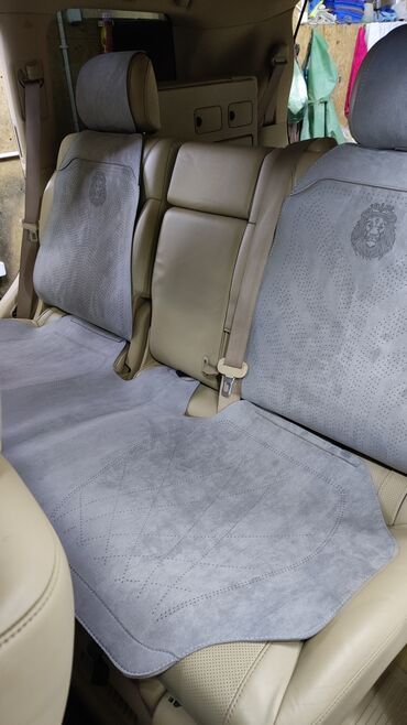 Чехлы и накидки на сиденья: Чехлы Алькантара, С подушкой, цвет - Серый, Lexus, Новый, Самовывоз, Платная доставка — 4