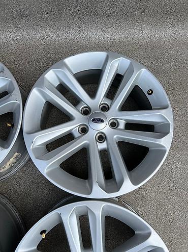 Диски: Литые Диски R 18 Комплект, отверстий - 5, Б/у — 7