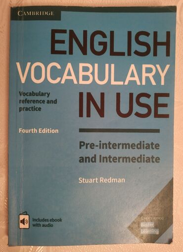 Kitablar, jurnallar, CD, DVD: English Vocabulary In Use.(təmizdir)