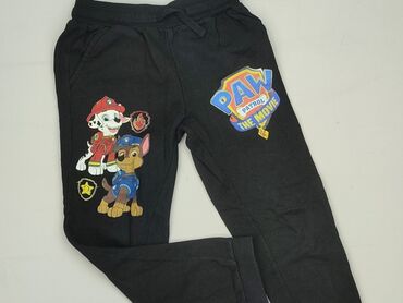 spodnie woskowane pull and bear: Spodnie dresowe, Nickelodeon, 9 lat, 128/134, stan - Bardzo dobry