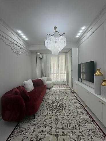 Продажа квартир: 3 комнаты, 87 м², Асанбай мкр Элитка, 6 этаж, Дизайнерский ремонт — 8