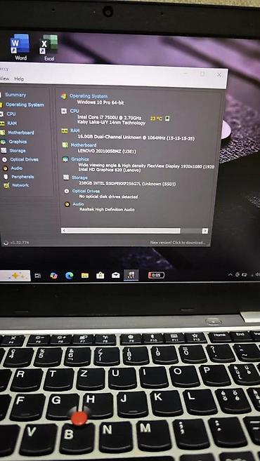 Lenovo: Odlican laptop Lenovo ThinkPad 13 lepo ocuvan, instaliran sa svim — 9