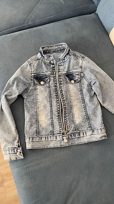 ad gunu sami: Yeni Qız Uşaq üçün cins denim gödəkçə 4-5-6-7 yaşa uyğundur — 1