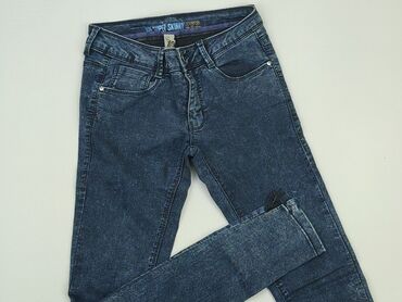 spódnice dżinsowe ogrodniczka: Jeans, Denim Co, XS (EU 34), condition - Very good