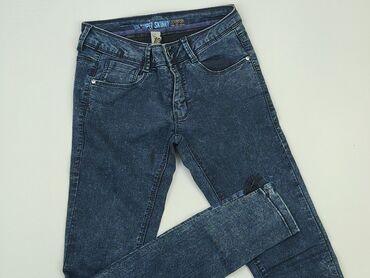 spodnie jeans bershka: Jeansy, Denim Co, XS, stan - Bardzo dobry