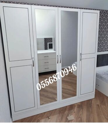 Dolablar: Yeni, Açılan, 3 qapılı Düz dolab, Dolab-asılqan, Azərbaycan — 14