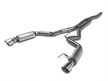 e46 katalizator: İkili (dual) performans egzoz sistemi Mustang Qazan GT - Material — 1