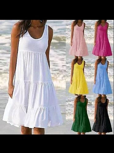 comma pantalone: Prelepe pamucne haljine za svaki dan
Cena: 2600 dinara 🌞v5 — 1
