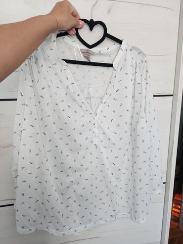 košulje od viskoze: H&M, 2XL (EU 44), Cotton, Floral, color - Multicolored