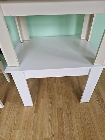 perla stol: Jurnal masası, Yeni, Açılmayan, MDF, Kvadrat masa — 3