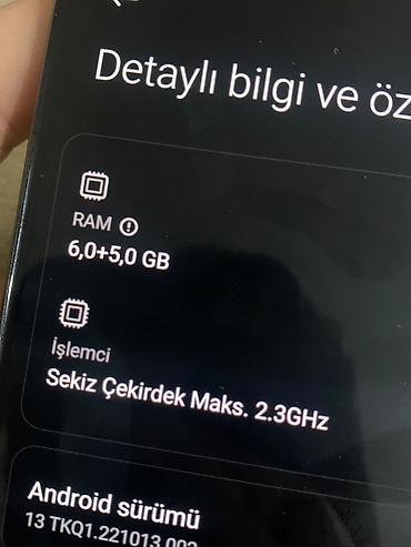 Xiaomi: Xiaomi 11 Lite, 128 GB, rəng - Qara, 
 Barmaq izi, Face ID — 9