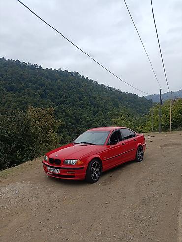 BMW: Barter mümkündür BMW 3 Series E46, sedan, qırmızı rəng. - Kuzov: 4 — 8
