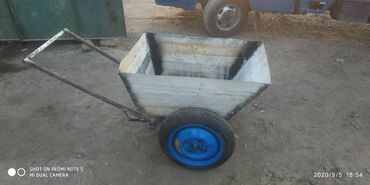 Садово-строительные тачки и тележки: Садово-строительная тачка и тележка, Двухколесная, Б/у — 5