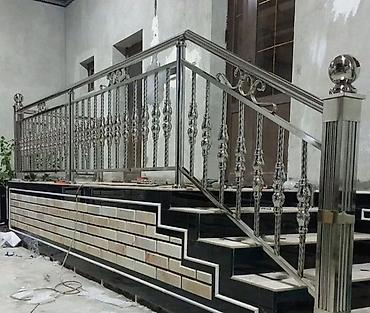 Изготовление перил: Перила и ограждения из нержавеющей стали - Материал: нержавеющая — 1