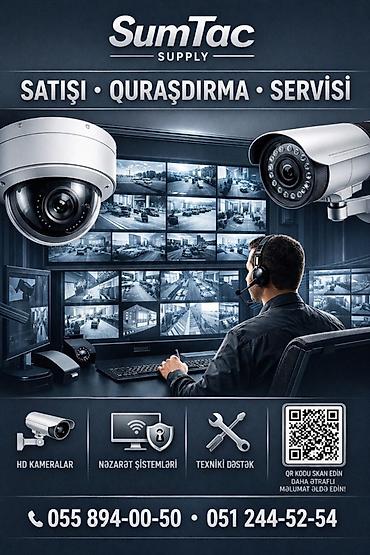 yük: Təhlükəsizlik sistemləri | Müşahidə kameraları | Quraşdırılma — 1
