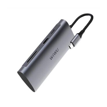 Док-станции: WiWU ALPHA Концентратор USB-C 7 в 1 A731HP Бренд: WiWU Номер модели