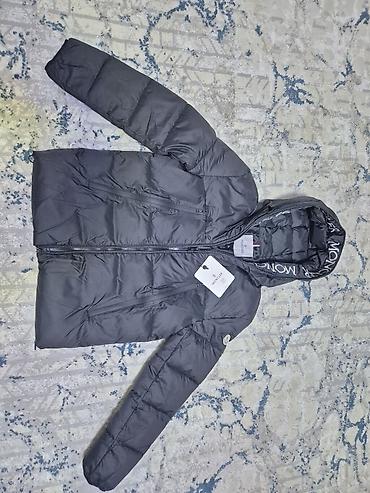 Утепленные жилеты: Пуховая жилетка Moncler, темно‑синяя/черная - Утеплитель: натуральный — 8