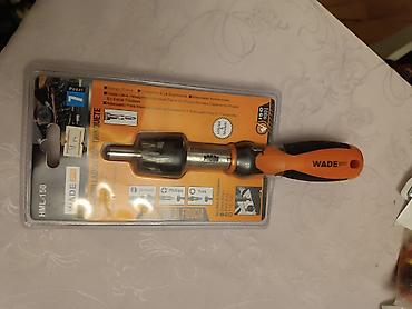 misar dasi: WADEpro HML-150 – Ratchetli universal tornavida dəsti - 7 parça — 2