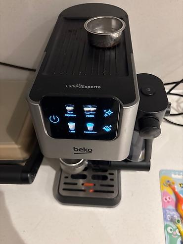 sud seperatoru: Beko CaffeExperto espresso/kofe maşını - 4 içki rejimi: Espresso — 2