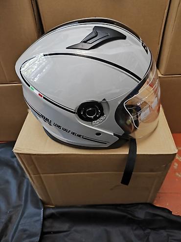 Шлемы: Мотошлем кроссовый (интеграл с визором-пиком) - Тип: полноразмерный — 23