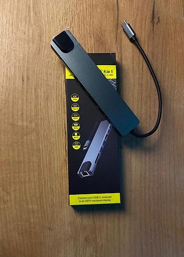 USB‑C хаб 8‑в‑1 с Power Delivery Универсальная док‑станция для