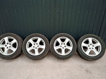 шины 16 215 60: Литые Диски R 16 Subaru, Комплект, отверстий - 5, Б/у