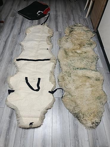 Текстиль: Məhsul: Təbii qoyun xəzi maşın oturacağı üçün Təsvir: - Material — 1