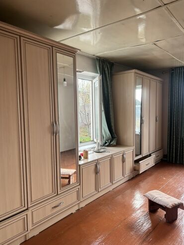 стенка мебель в бишкеке: Зал үчүн гарнитур, Шкаф, түсү - Саргыч боз