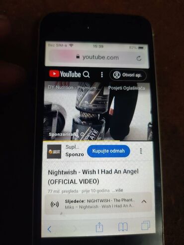 Apple iPhone: Apple iPhone iPhone 5s, 16 GB, Zlatna, Otisak prsta — 6