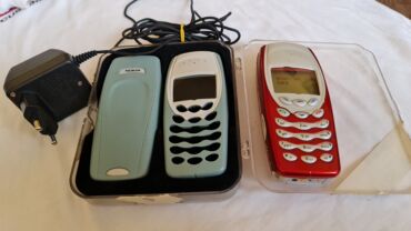 Ostali predmeti za umetnost i kolekcionarstvo: Telefon nokia 3410 kao nov sa 2 maske I punjacem, bez.mane — 3