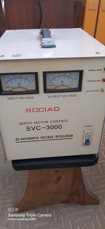 işlənmiş generatorlar: 3 kva stablizator