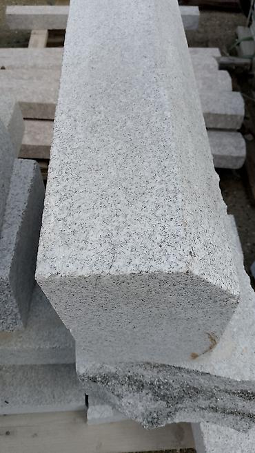 Qranit: Qranit bardür daşları - Material: təbii boz qranit - Formaat: uzun — 1