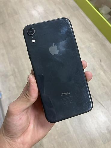 iphone telefon: IPhone Xr, Б/у, 128 ГБ, Черный, 100 % — 1