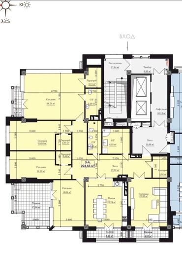 продается жилой дом в село арашан: 5 жана андан көп, 225 кв. м, Элитка, 14 кабат, ПСО (өзү оңдоп түзөтүп бүтүү үчүн)