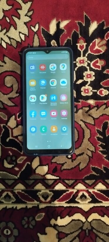 bluetooth qulaqliq: Samsung Galaxy A12, 32 GB, rəng - Göy, İki sim kartlı