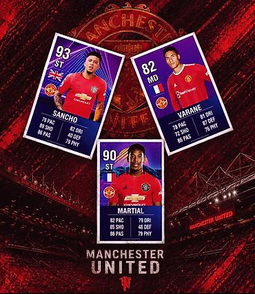 manchester: Manchester United futbol kartları kolleksiyası — 1