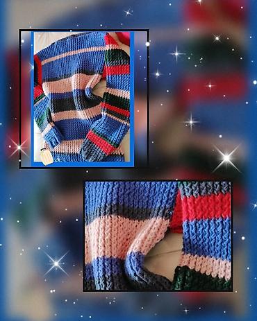 Džemperi, kardigani: XL, Casual, Prugasti — 1